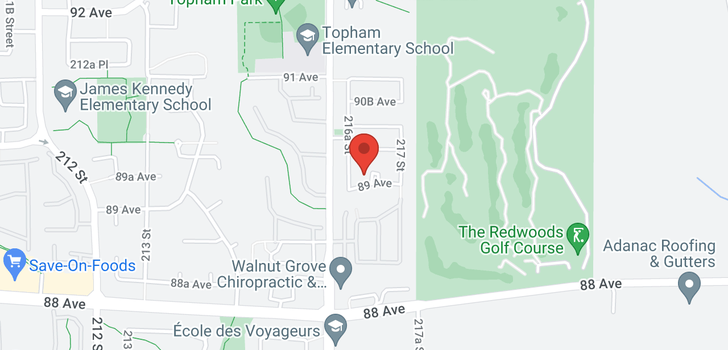 map of 21657 89 AVENUE